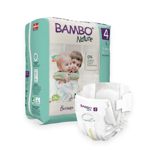 Bambo Nature Nappies Size 4 – 7–14kg