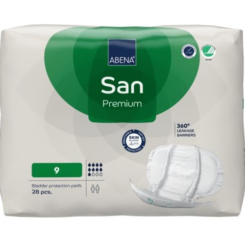 Abena San 9 Premium Pads – 2400ml Very Heavy Absorbency
