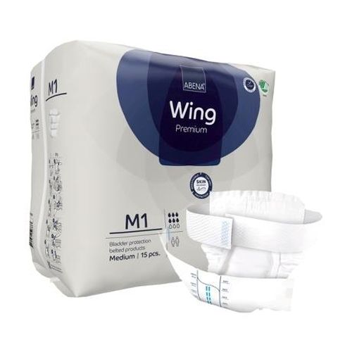 Abena Abri-Wing M1 – 1800ml Belted Incontinence Briefs