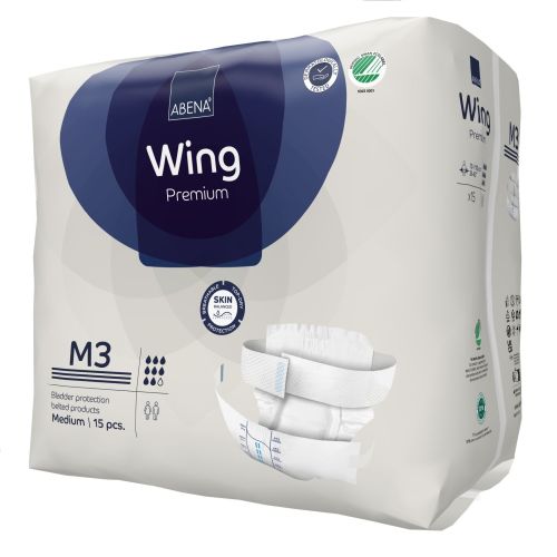 Abena Wing M3 Blue – 3000ml Heavy Absorbency