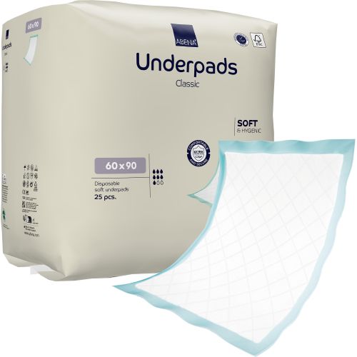 Abri-Soft Classic Underlay – 60x90cm Disposable Underpad
