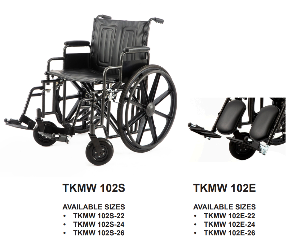 Manual Wheelchair TCE MW-102