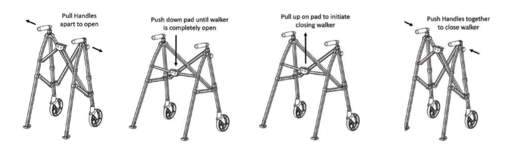 Walker Rollator TCE WK-107