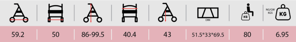 Walker Rollator TCE WK-106