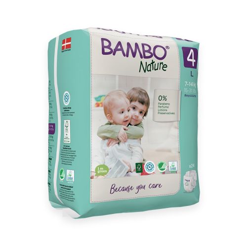 Bambo Nature Nappies Size 4 – 7–14kg