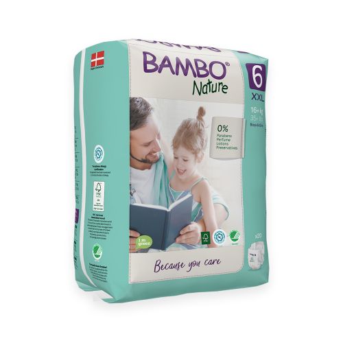 Bambo Nature Nappies Size 6 – 16kg+