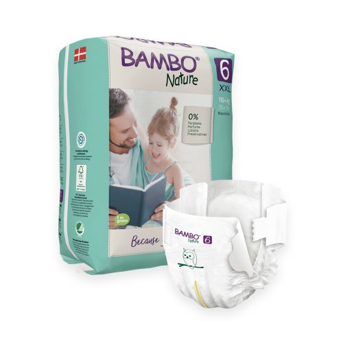 Bambo Nature Nappies Size 6 – 16kg+
