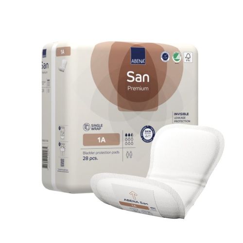 Abena San 1A Premium Pads – 250ml Light Absorbency