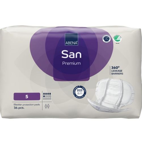 Abena San 5 Premium Pads – 1200ml Moderate to Heavy Absorbency
