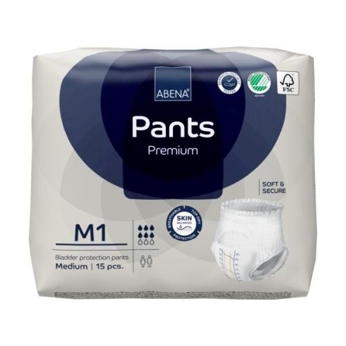 Abena Pants M1 Blue – 1400ml Moderate Absorbency