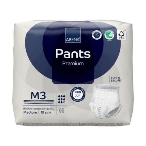 Abena Pants M3 Blue – 2400ml Heavy Absorbency