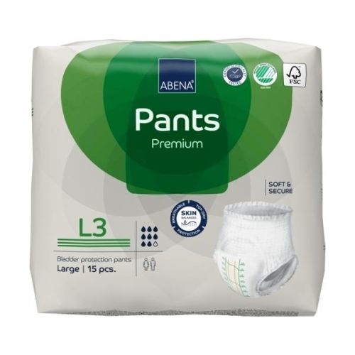 Abena Pants L3 Green – 2400ml Heavy Absorbency