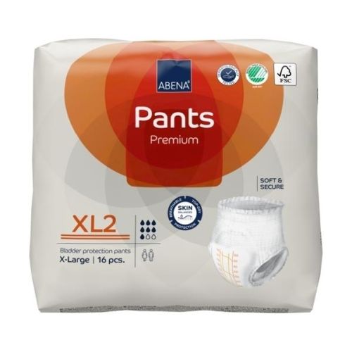 Abena Pants XL2 Orange – 1900ml Moderate to Heavy Absorbency