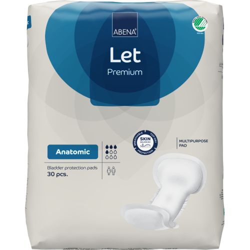 Abena Let Anatomic Booster Pads – 500ml Light Absorbency