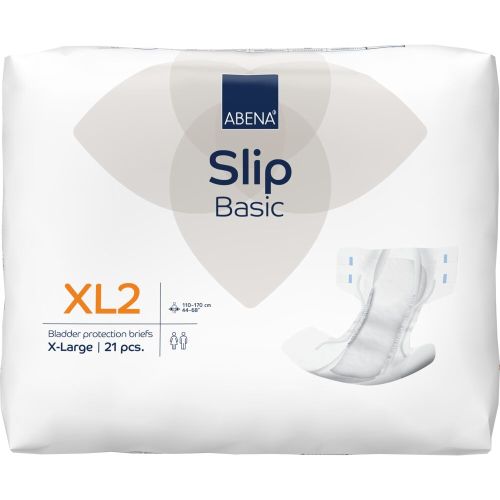 Abena Slip Basic XL2 Briefs – 3300ml Very Heavy Absorbency