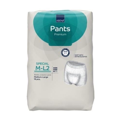 Abena Pants Special M/L2 Green – 1700ml Moderate to Heavy Absorbency
