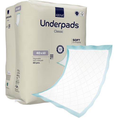 Abri-Soft Classic Underlay – 40x60cm Disposable Underpad