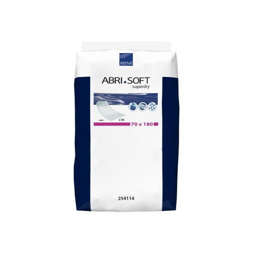 Abri-Soft Superdry Underlay – 70x180cm Disposable Bed Pad