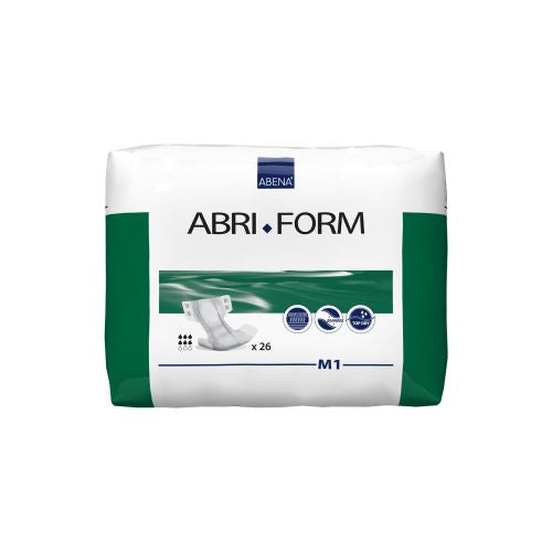 Abri-Form Comfort M1 Briefs – 1800ml Moderate to Heavy Absorbency (26 Pack)