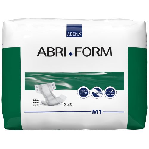 Abri-Form Comfort M1 Briefs – 1800ml Moderate to Heavy Absorbency (26 Pack)