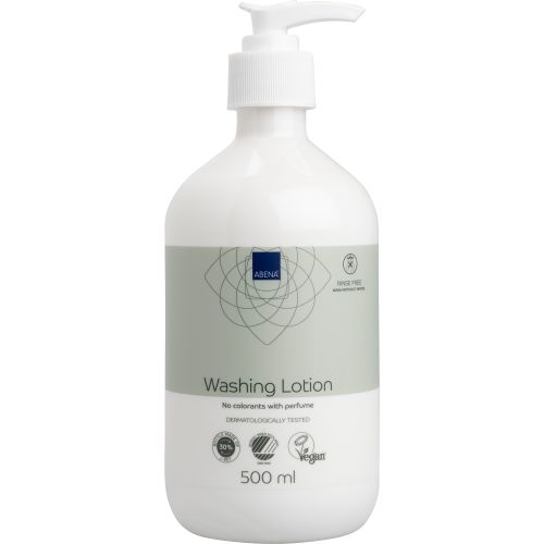Abena Washing Lotion – Waterless Body Cleanser (500ml Bottle)