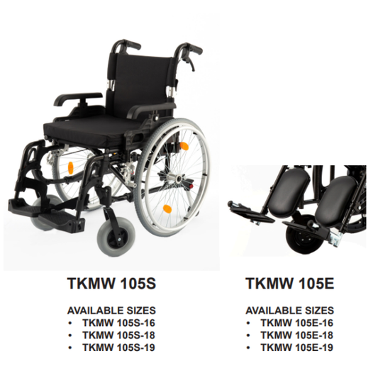 Manual Wheelchair TCE MW-105