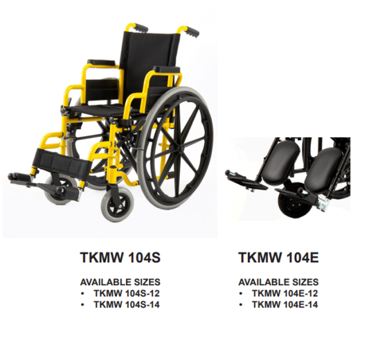 Manual Wheelchair TCE MW-104 (KIDS)